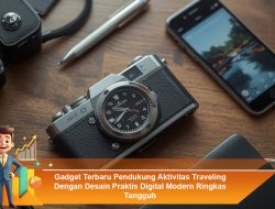 Gadget Terbaru Pendukung Aktivitas Traveling Dengan Desain Praktis Digital Modern Ringkas Tangguh