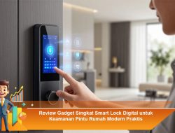 Review Gadget Singkat Smart Lock Digital untuk Keamanan Pintu Rumah Modern Praktis