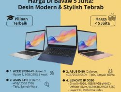 Daftar Laptop Pelajar Harga Di Bawah 5 Juta Desain Modern Dan Stylish Terbaru