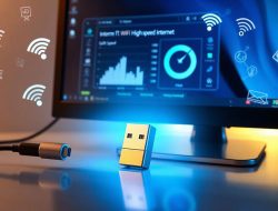 Menguji Kecepatan Wifi Adapter USB Guna Koneksi Internet Komputer Tanpa Kabel